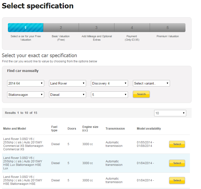 Glass Guide Specification